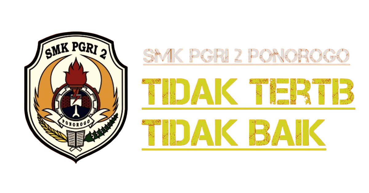 Slogan SMK PGRI 2 Ponorogo